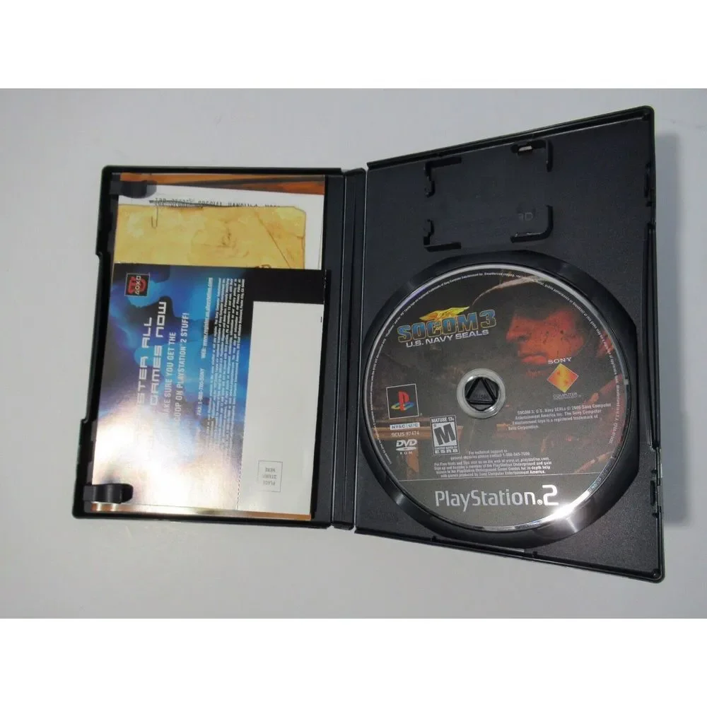 Socom III Us Navy Seals PS2 Playstation 2‎ Game Complete